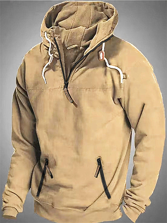 Mohinder - Lässiger Hoodie mit langen Ärmeln