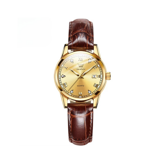 Business Style Analog Quartz Couple Watch