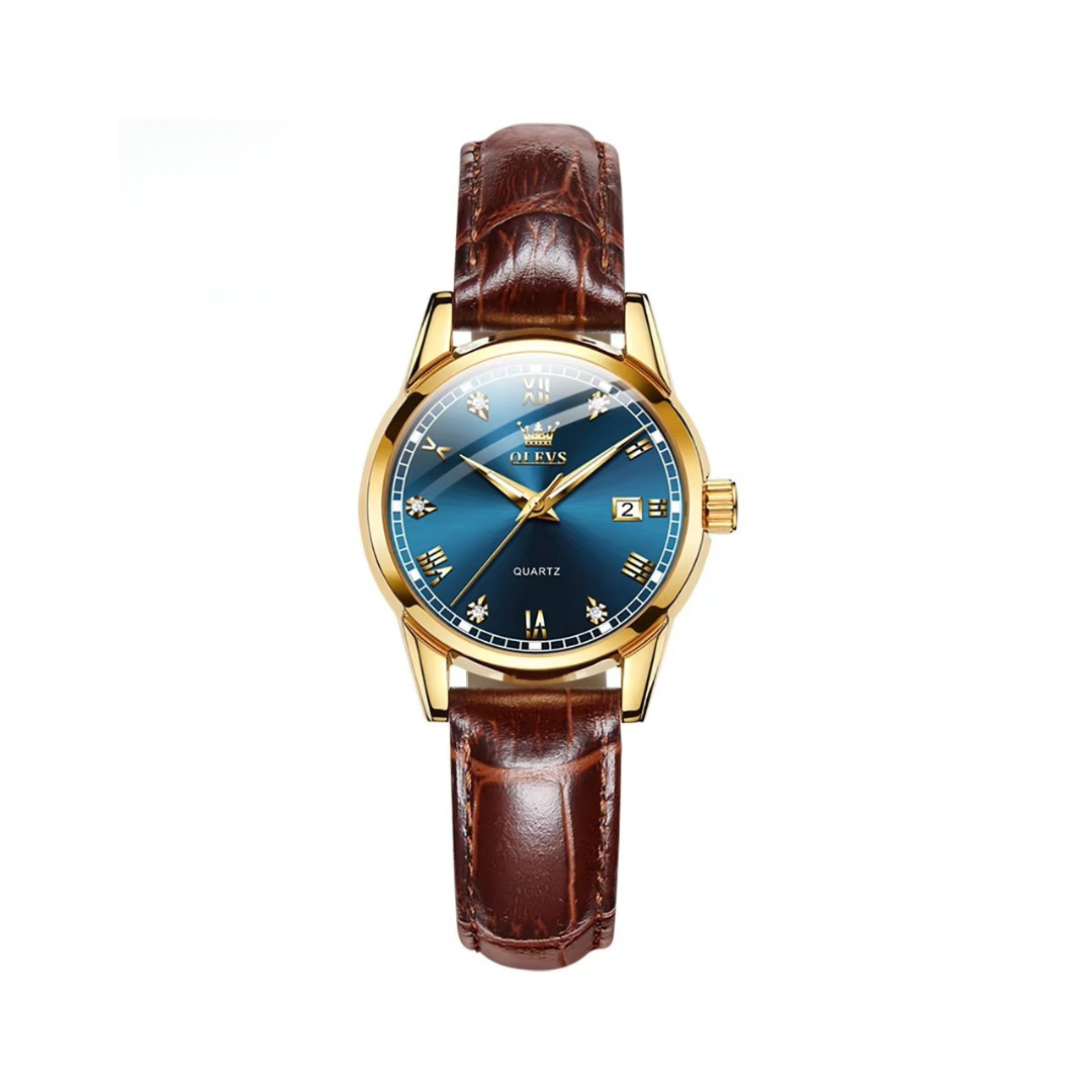 Business Style Analog Quartz Couple Watch