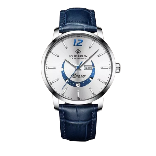 Elegant Luminous Moonphase Watch
