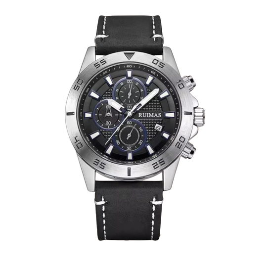 Dial Quartz Chronograph Watch