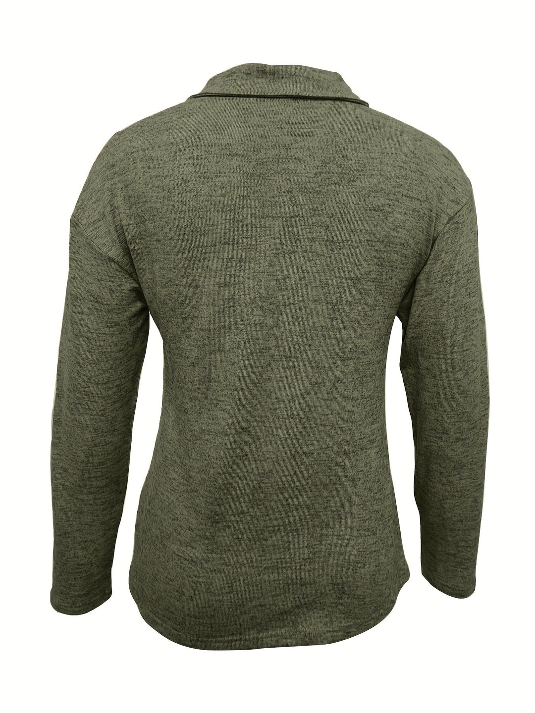 Seraya – Zip-Kragen Langarm-Top für Damen