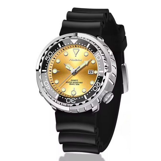 Fashion Silicone Strap Chronograph Sports Watch