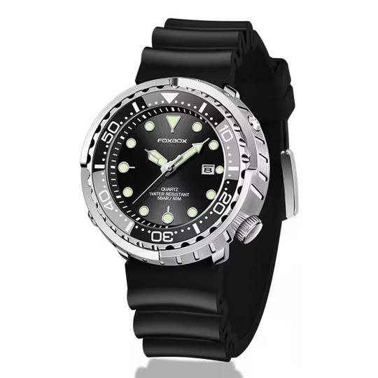 Fashion Silicone Strap Chronograph Sports Watch