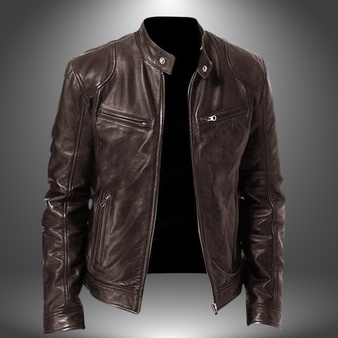 Damon – Klassische Lederjacke für Herren