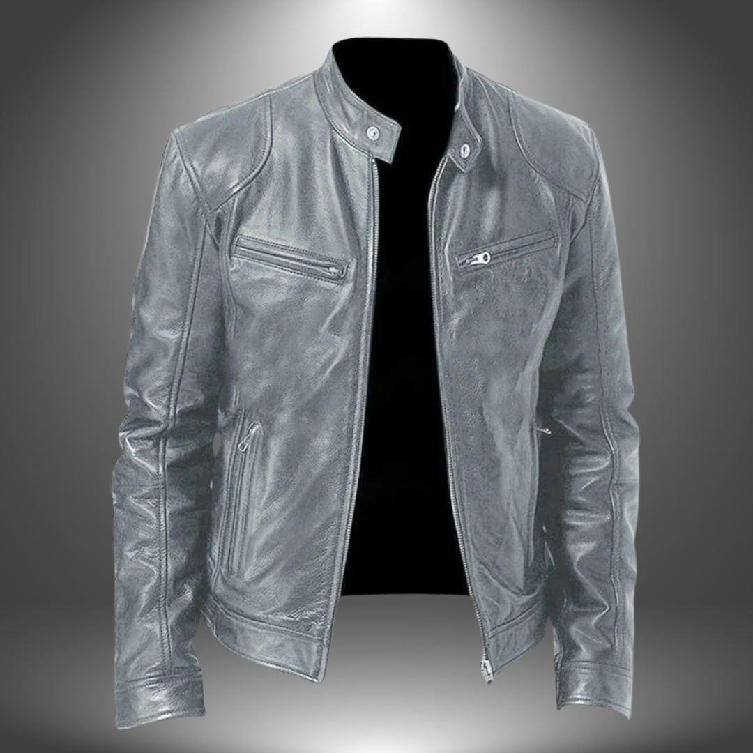 Damon – Klassische Lederjacke für Herren