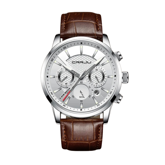 Fashionable Military Leather Watch