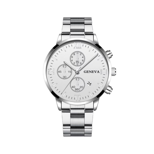 Ornate Thin Mesh Casual Wristwatch