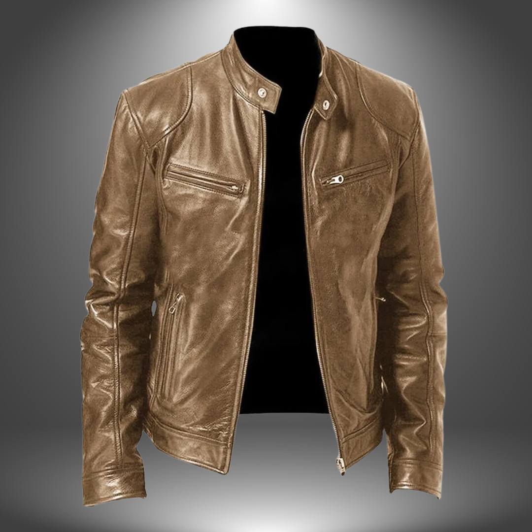 Damon – Klassische Lederjacke für Herren