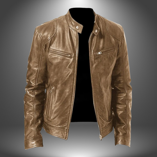 Damon – Klassische Lederjacke für Herren