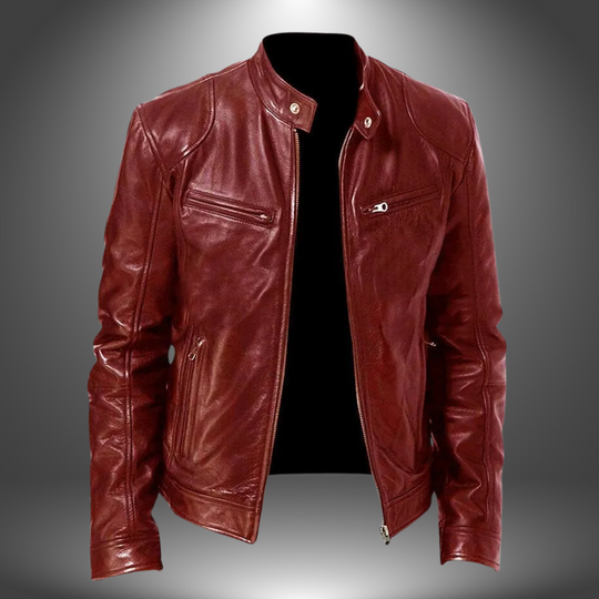 Damon – Klassische Lederjacke für Herren