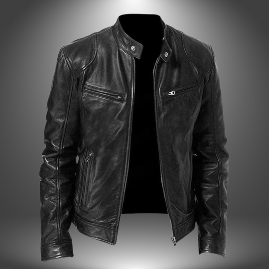 Damon – Klassische Lederjacke für Herren