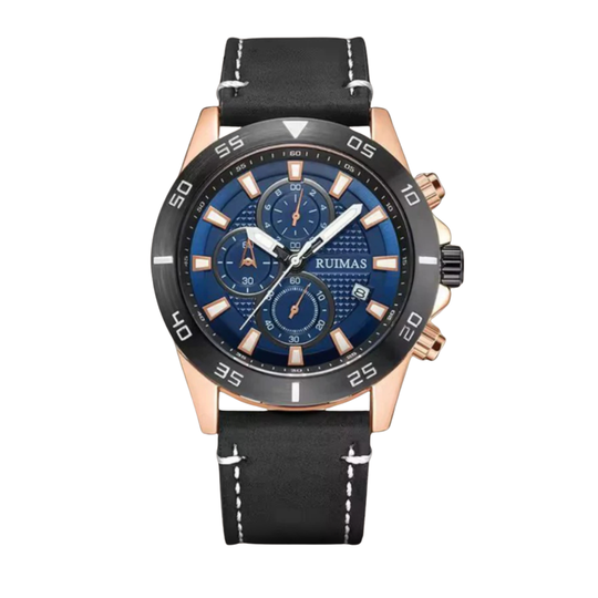 Dial Quartz Chronograph Watch