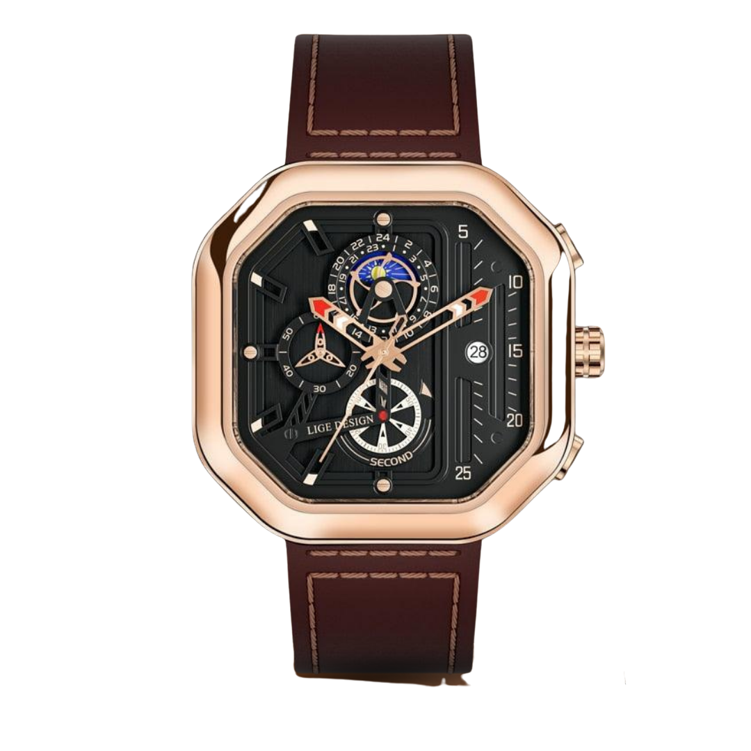 Luxury Quartz Chronograph Watch