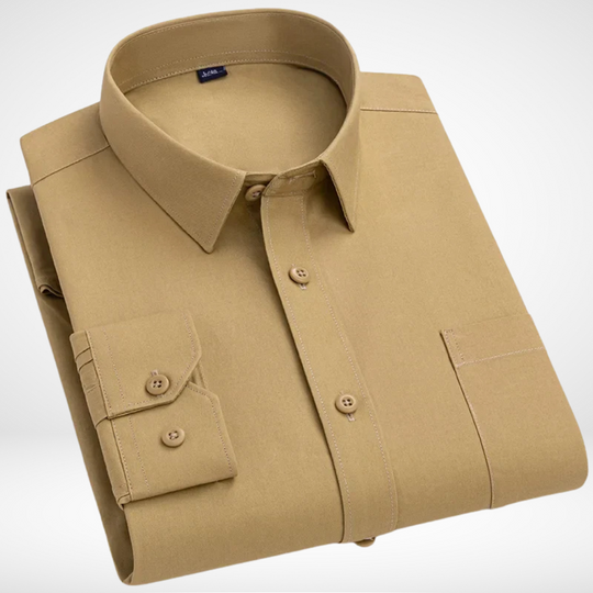 Formaro – Herren Solid Tactical Dress Shirt