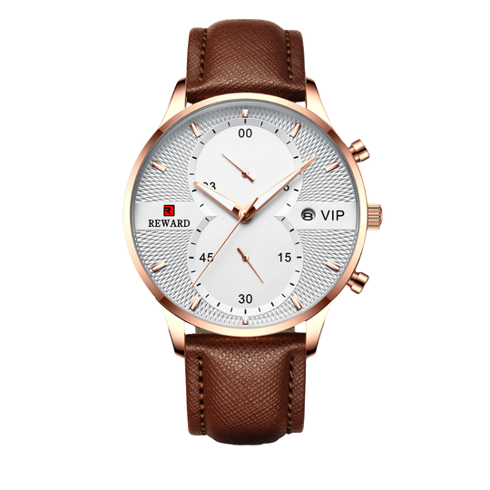 Luxury Chronograph Durable Quartz Watch