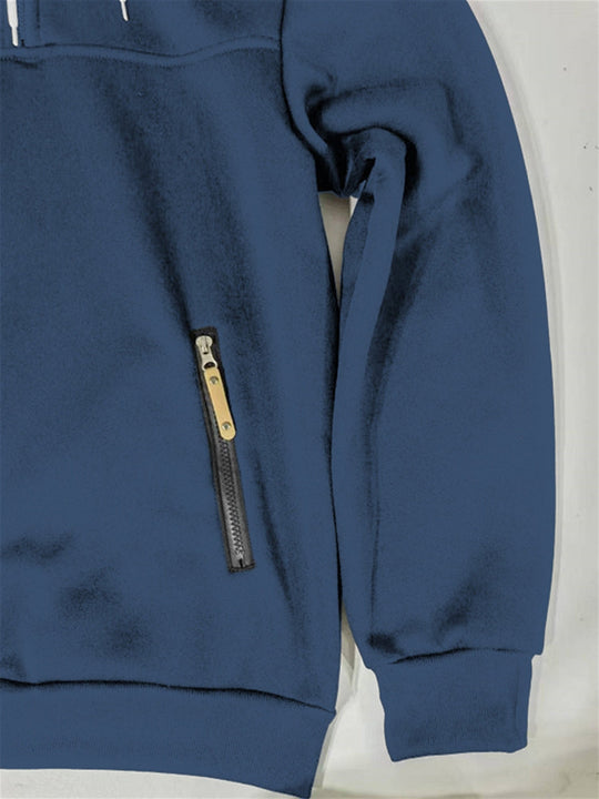 Mohinder - Lässiger Hoodie mit langen Ärmeln