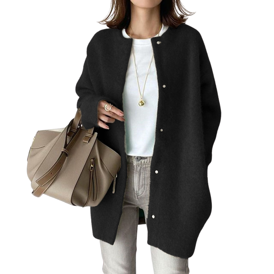 Liane – Gemütlicher Strick-Cardigan mit Knöpfen für Frauen