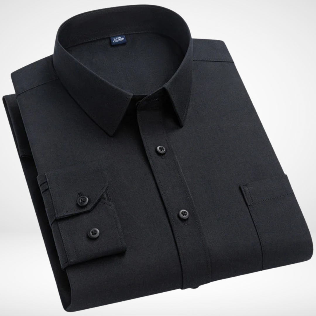 Formaro – Herren Solid Tactical Dress Shirt