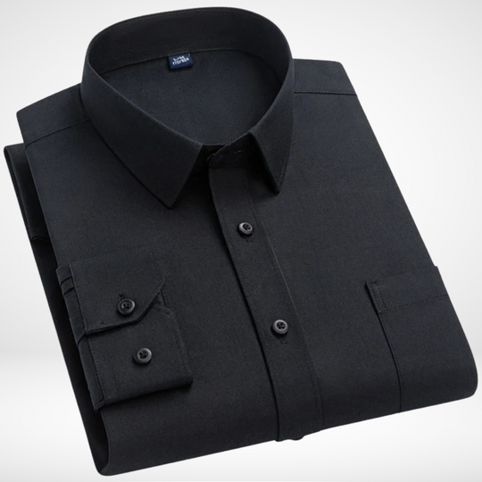 Formaro – Herren Solid Tactical Dress Shirt
