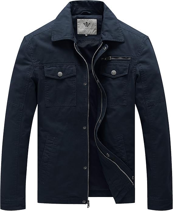 Manuel – Klassische Baumwoll-Arbeitsjacke für Männer