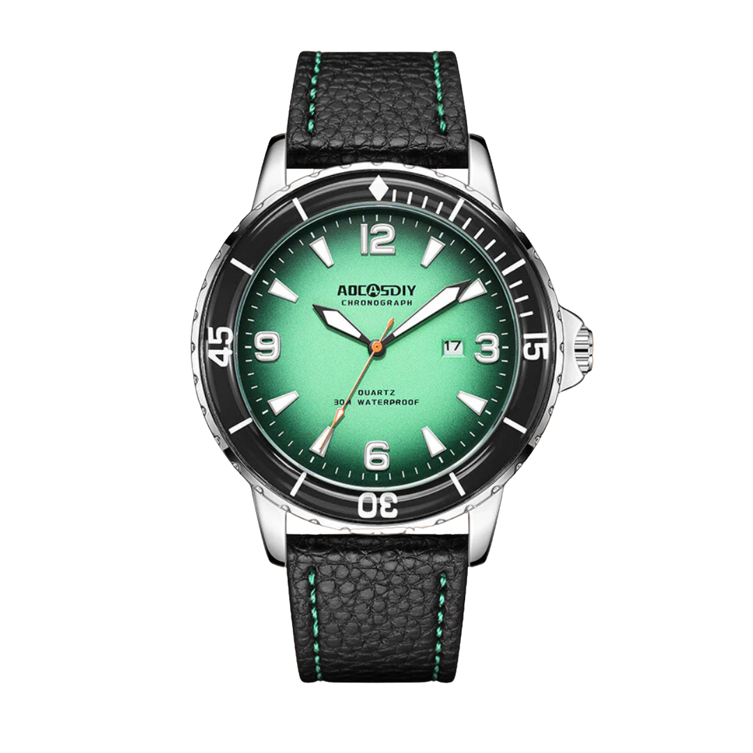 Leather Strap Casual Watch