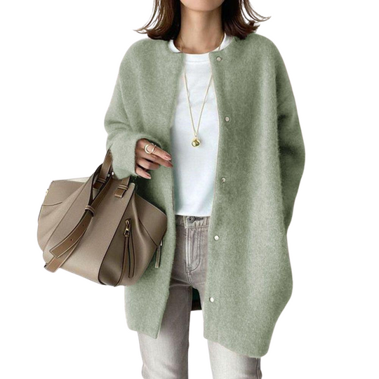 Liane – Gemütlicher Strick-Cardigan mit Knöpfen für Frauen