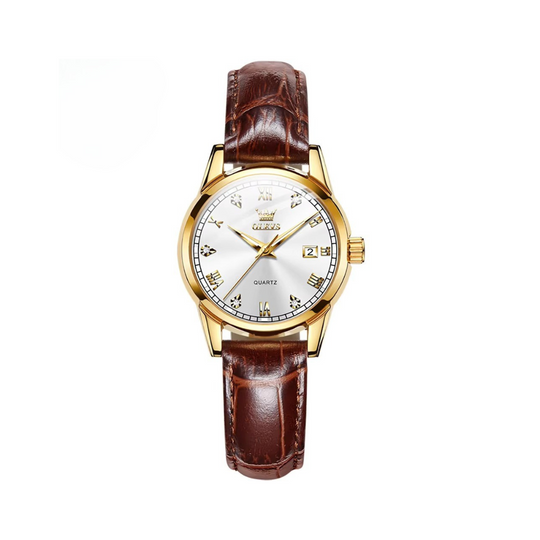 Business Style Analog Quartz Couple Watch