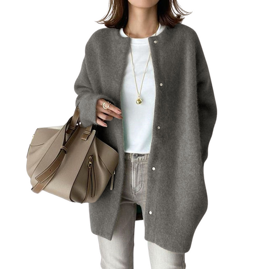 Liane – Gemütlicher Strick-Cardigan mit Knöpfen für Frauen