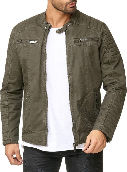 Roland – Gestepptes Baumwoll-Casual-Jackett für Männer