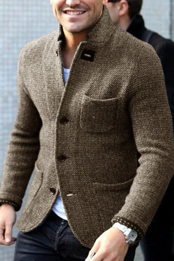 Evo – Strickblazer-Cardigan für Herren