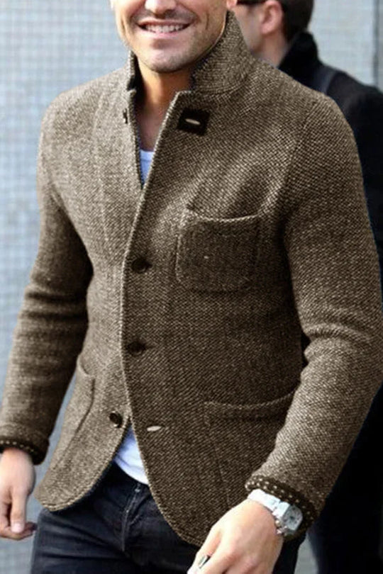Evo – Strickblazer-Cardigan für Herren