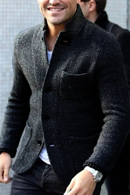Evo – Strickblazer-Cardigan für Herren