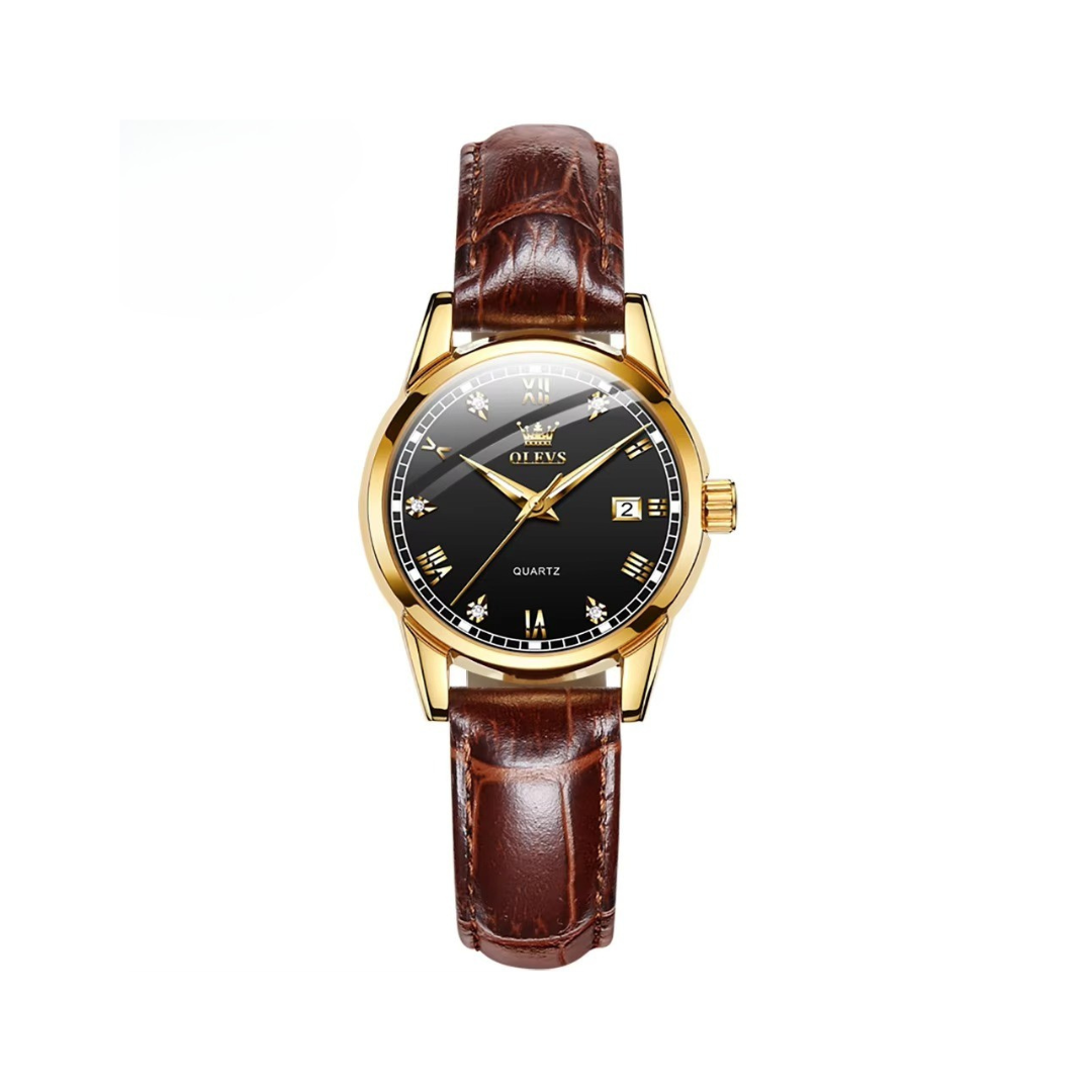 Business Style Analog Quartz Couple Watch