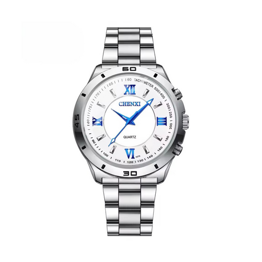 Refined Stainless Minimalist Couple Watch