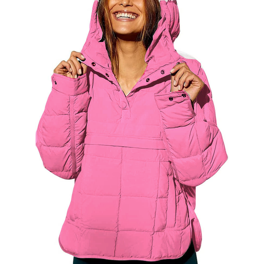 Joy – Oversized Kapuzenpullover Jacke