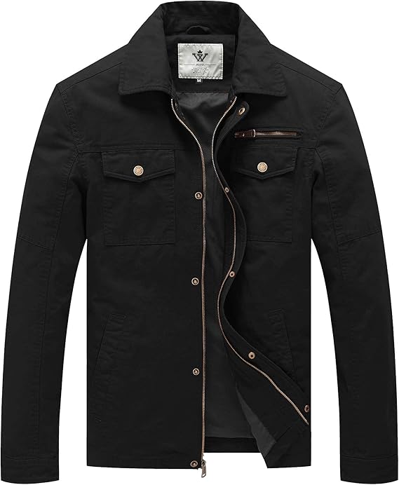 Manuel – Klassische Baumwoll-Arbeitsjacke für Männer