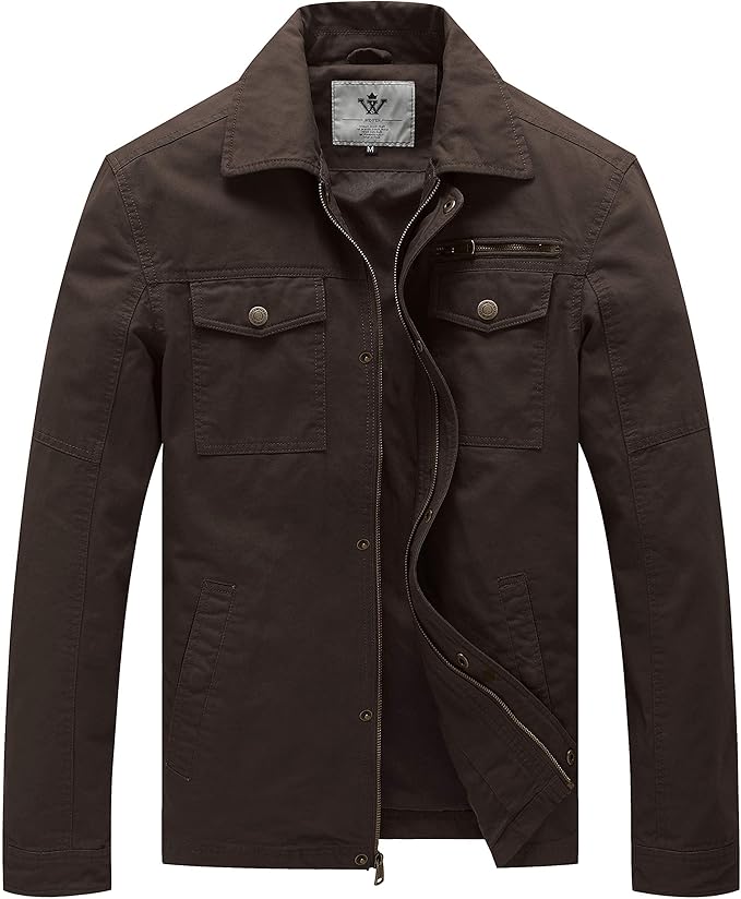 Manuel – Klassische Baumwoll-Arbeitsjacke für Männer