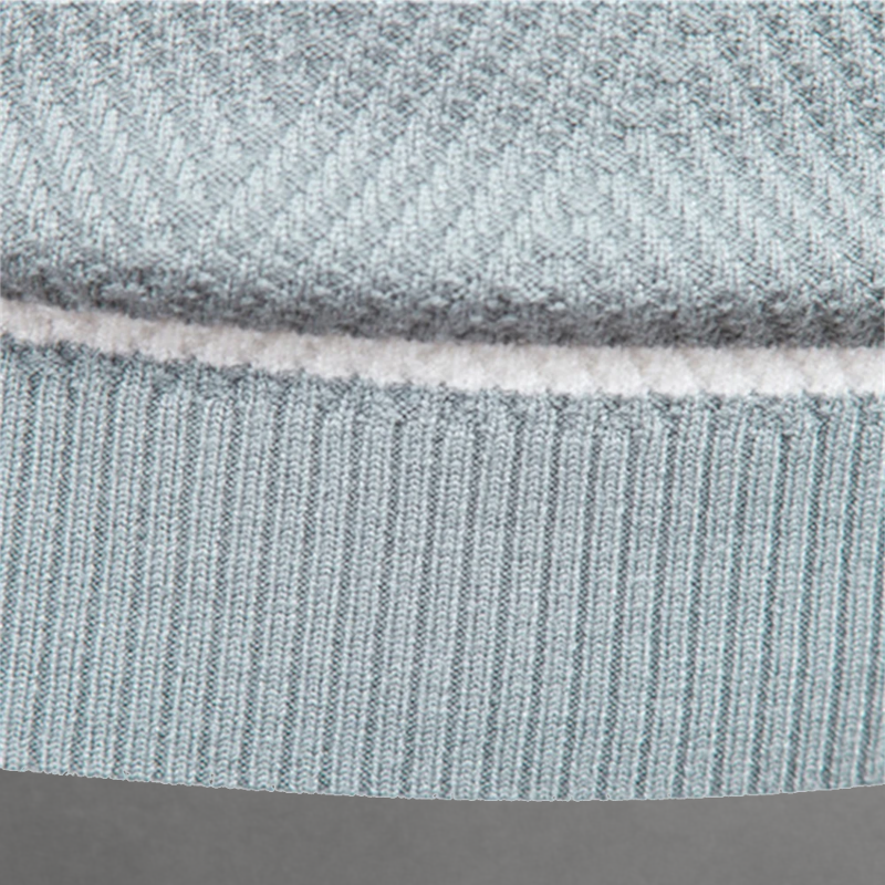 Oliver – Gestreifter Rundhals-Strickpullover für Herren