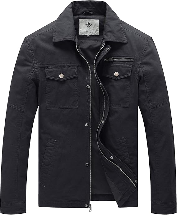 Manuel – Klassische Baumwoll-Arbeitsjacke für Männer