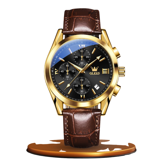 Quartz Luminous Chronograph Watch