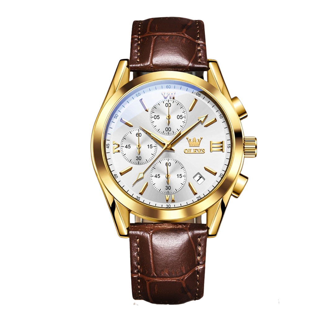 Quartz Luminous Chronograph Watch