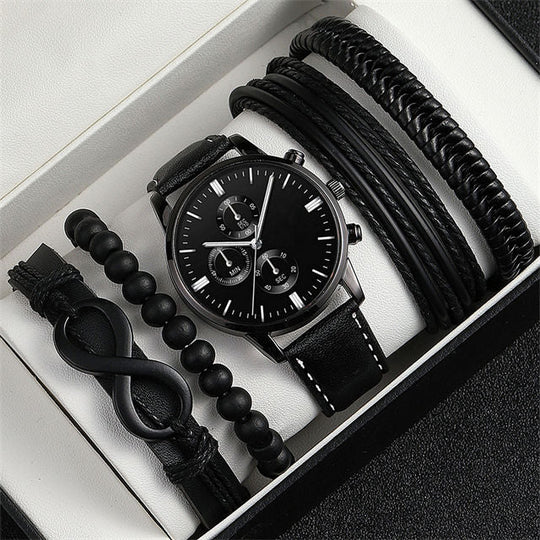 Heritage Chronograph Watch and Bracelet Set