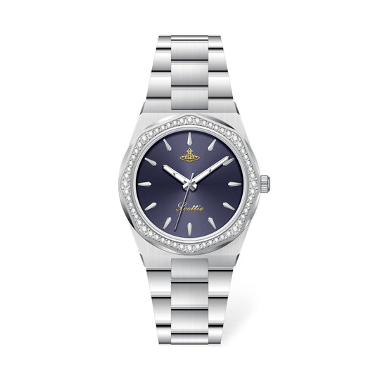 Stainless Octagonal Diamond Dainty Watch
