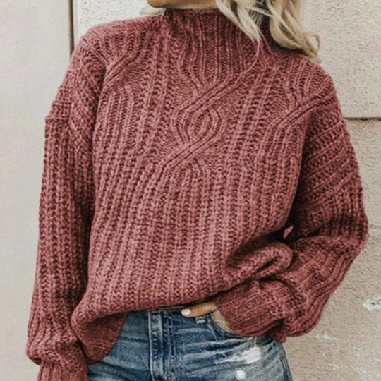 Zyora – Grobstrickpullover für Damen