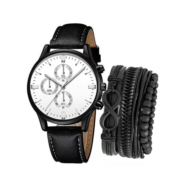 Heritage Chronograph Watch and Bracelet Set