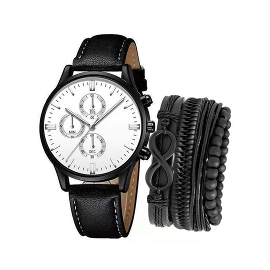 Heritage Chronograph Watch and Bracelet Set