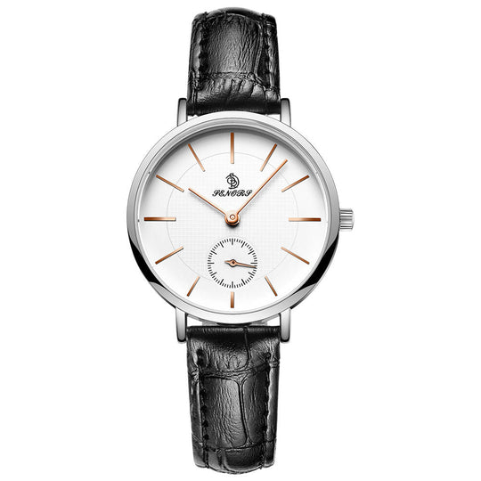 Minimalist Quartz Leather Strap Couple Watch