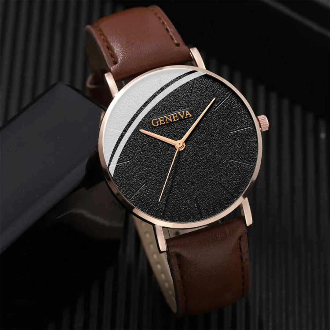 Lightweight Minimalist Business Watch & Bracelet Set
