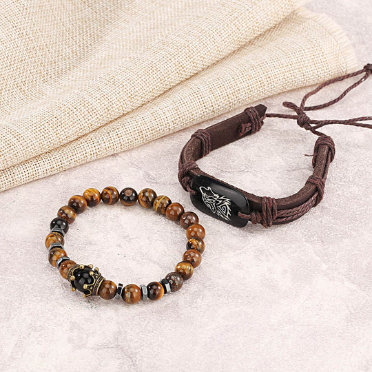 Horizon Analog Watch & Bracelet Set